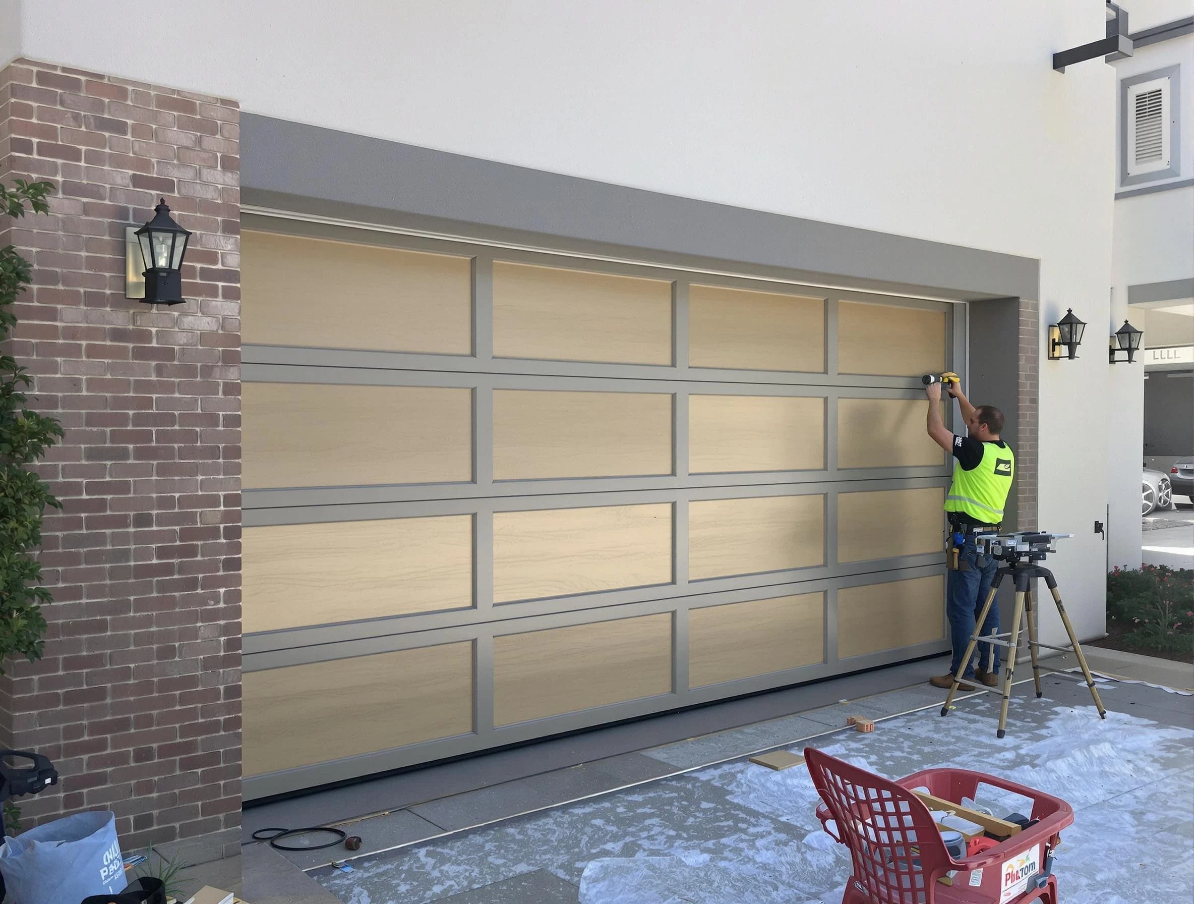Garage door replacement service by Brighton Garage Door Repair in Brighton