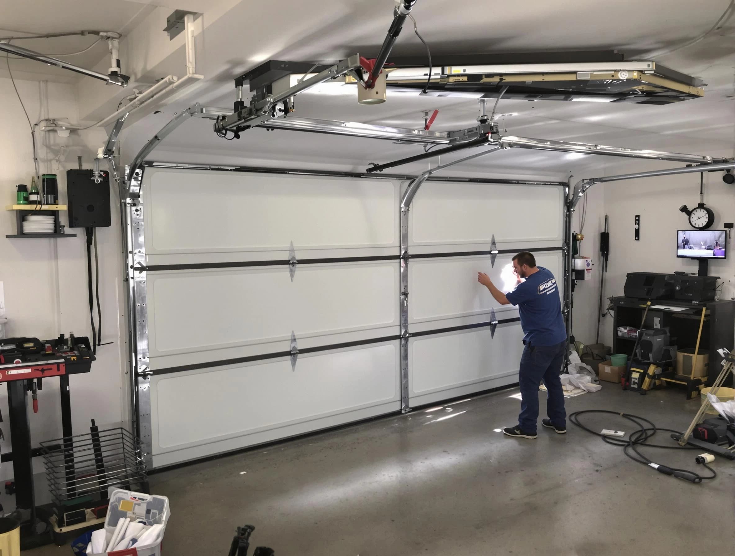 Professional garage door repair service by Brighton Garage Door Repair in Brighton