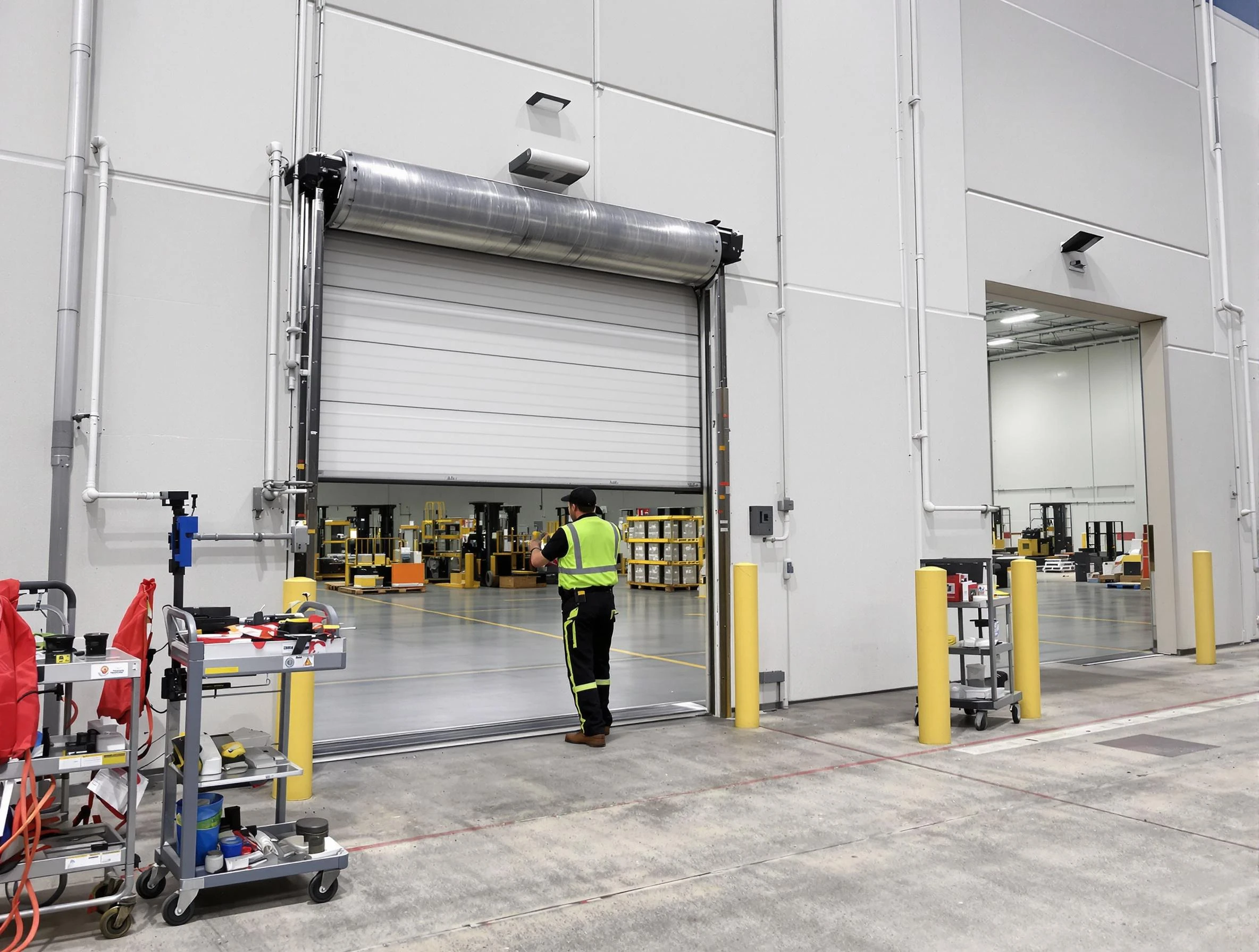 Commercial Garage Door Repair in Brighton