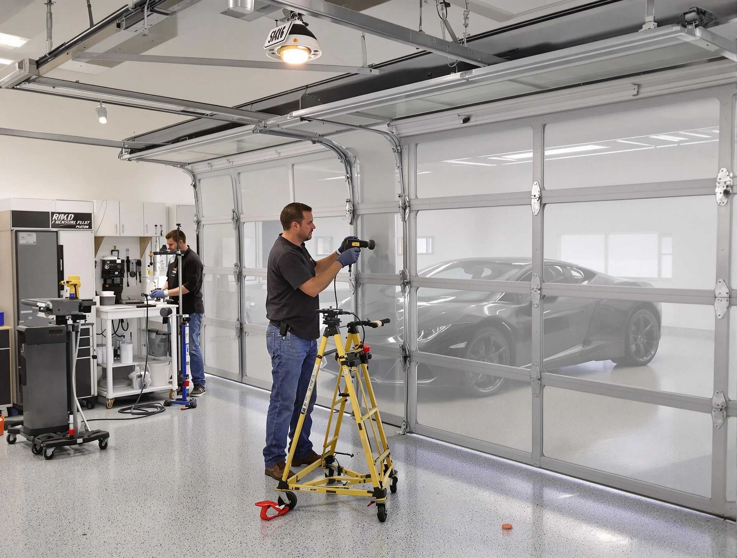 Garage Door Dents Repair in Brighton