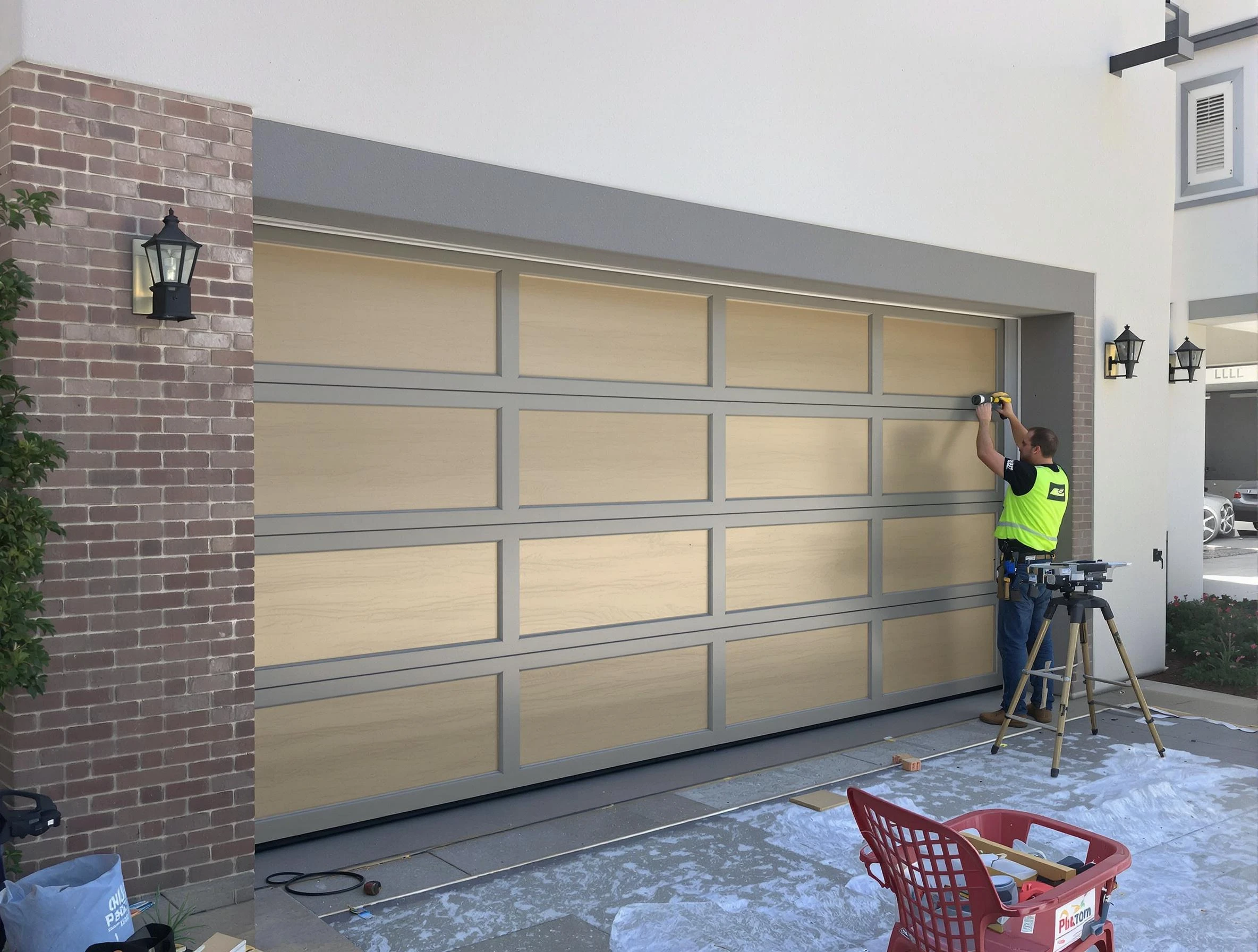 Garage door replacement service by Brighton Garage Door Repair in Brighton