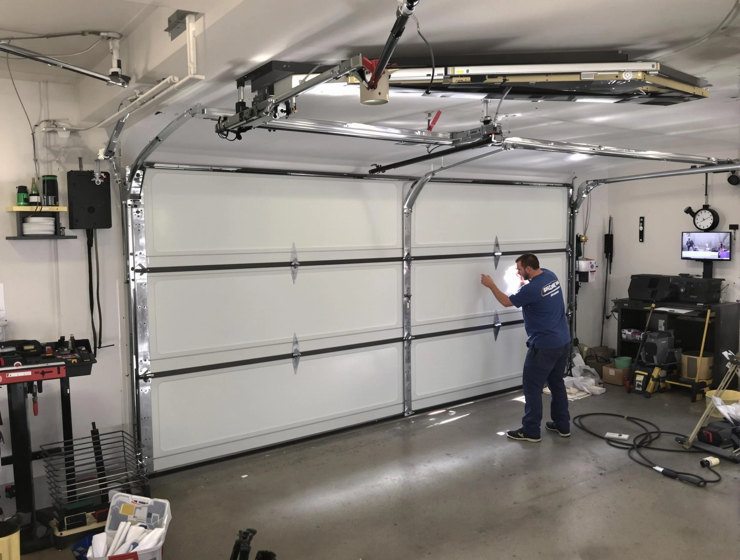 Professional garage door repair service by Brighton Garage Door Repair in Brighton