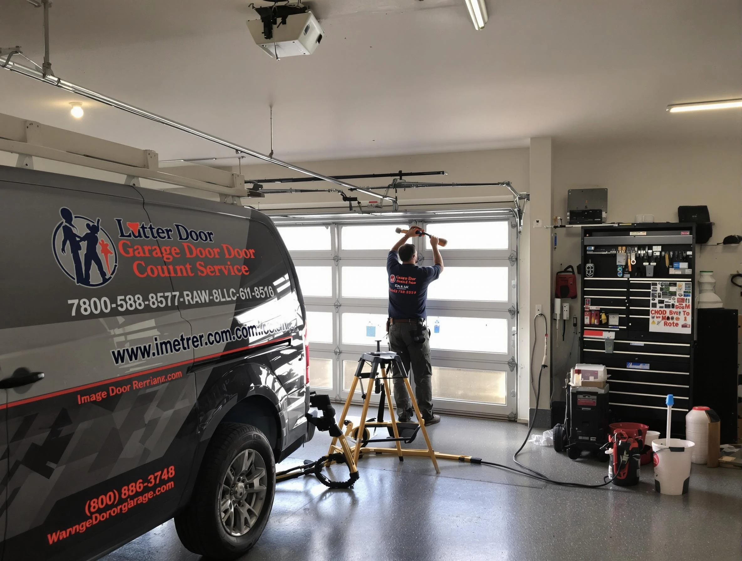 Brighton Garage Door Repair rapid response team performing same-day repair in Brighton